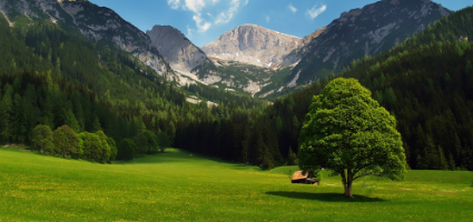 Alps mountain range, Austria