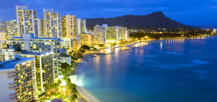 Honolulu, the capital of Hawaii