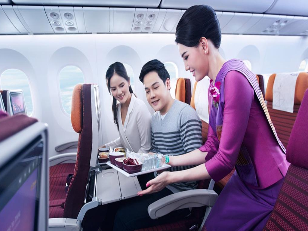 Thai Airways Economy Dining