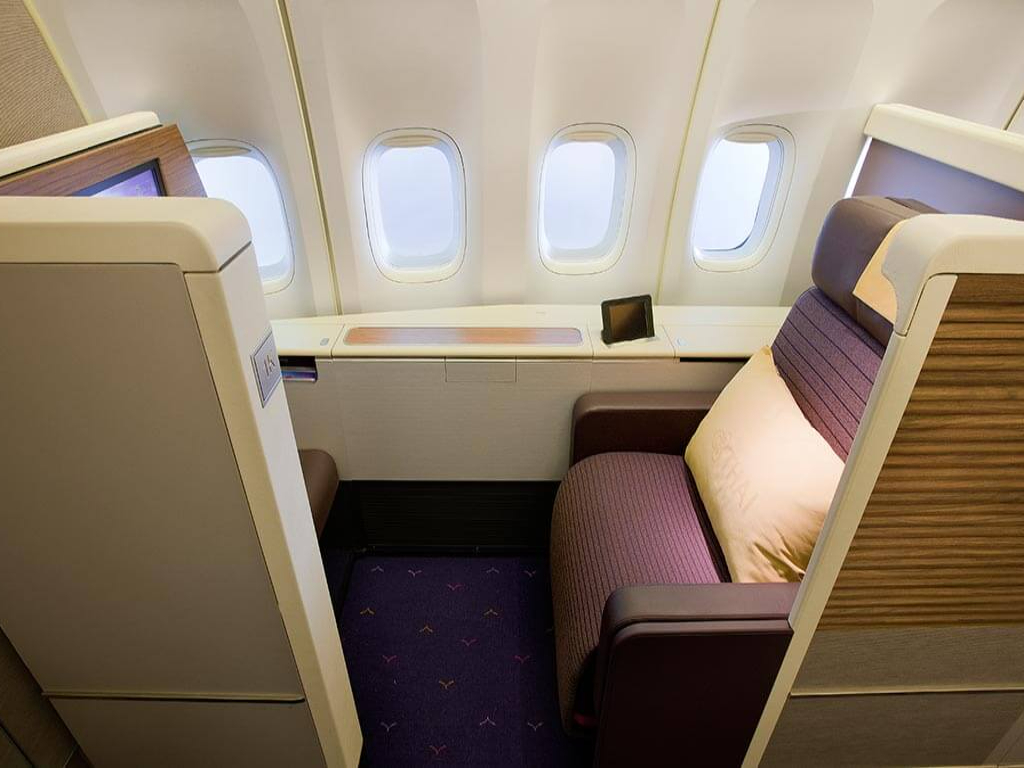 Spacious Seating in Royal First Class