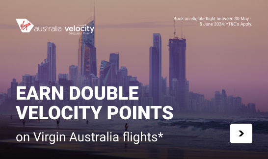 Earn Double Velocity Points deal