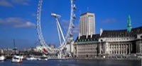 London city big ben and london eye