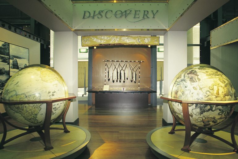 Globes at the Australian National Maritime Museum