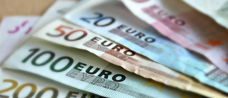 euro money notes