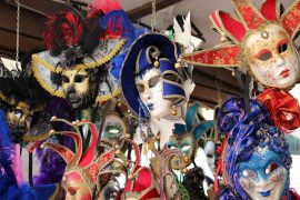 Venetian Masks, Carnival, Venice, Italy